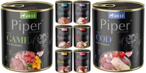  Piper мокра храна, микс от вкусове, 19,2 кг