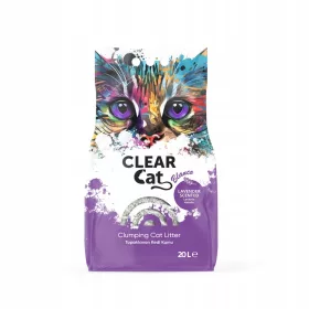    Clear Cat Blanco Lavender бентонитова постеля 20л