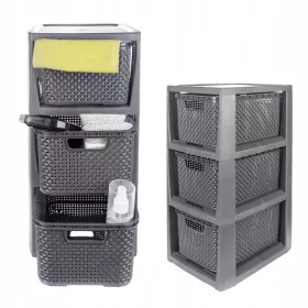    Рафт за баня BranQ антрацит 29,5 x 24 x 48,7 см