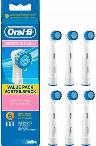  Oral-B глава за четка за зъби оригинал Oral-B 6 бр.
