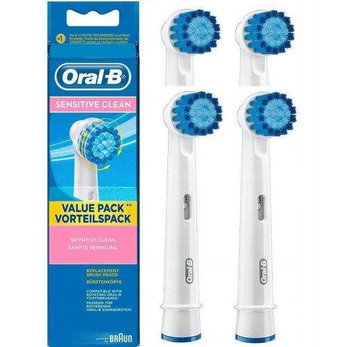  Oral-B Pro Sensitive Clean EB60x-4 накрайници 4 бр