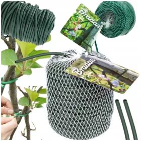    Маркуч за закрепване на растения за овощни градини. За връзване на връзки 3.9 мм x 30 м.