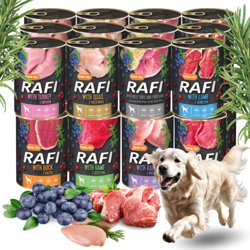  Rafi мокра храна пуйка 0,4 кг