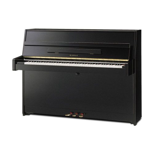  Пиано Kawai K 15 E, лъскаво черно
