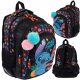 Школен раница St.Right BPL58STITCH BLACK ALOHA с четири отделения
