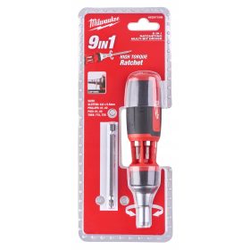  Отвертка с тресчотка Milwaukee 9в1