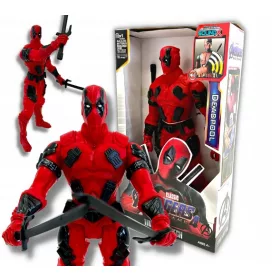    ГОЛЯМА Фигурка DEADPOOL AVENGERS 30cm MARVEL LED
