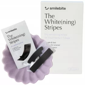    THE WHITE(NING) STRIPES КОМПЛЕКТ ЛЕНТИ ЗА ИЗБЕЛВАНЕ НА ЗЪБИ SMILEBITE 28 БР.