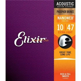    Fosfor 16002 10-47 стил Elixir Nanoweb Fosf струни