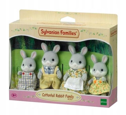  Sylvanian Families Семейство сиво зайче 4030
