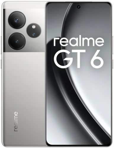  realme GT 6 16 GB / 512 GB 5G смартфон сребрист