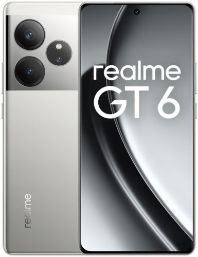  realme GT 6 смартфон 12 GB / 256 GB 5G сребрист