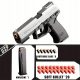  Пистолет играчка Usp с ежектор за гилза - Меки пластмасови куршуми,