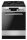  Газоелектрическа готварска печка Amica 6123GE3 Silver Black 77л