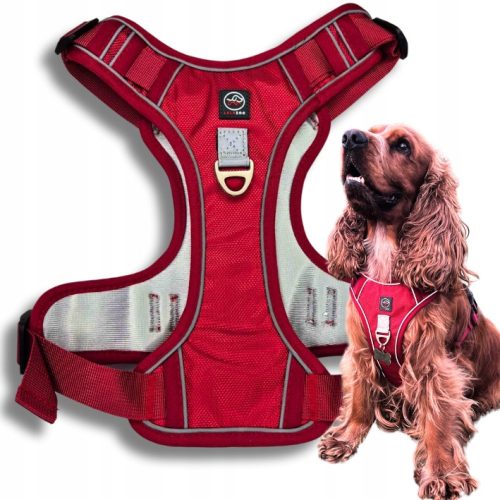  GUARD PRESSURE FREE НАРУПНИК за кучета BOSTON M, червен, бордо