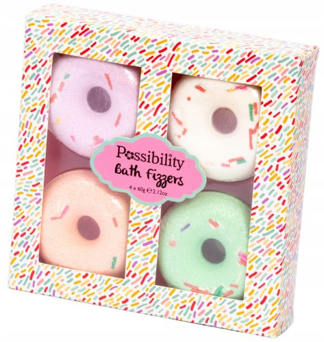  Комплект за баня Possibility Bath Fizzers 4x60g