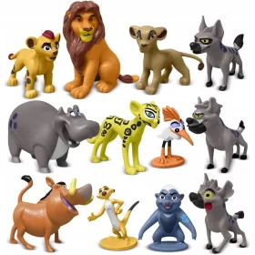    НОВИ ФИГУРКИ ЦАР ЛЪВ LION GUARD КОМПЛЕКТ ОТ 12 БР