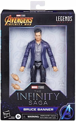  BRUCE BANNER Action Figure Hasbro MARVEL Legends AVENGERS Infinity Saga F8554
