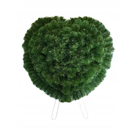   Изкуствена основа във форма на сърце за венец - размери 94x82 см, произведено в Полша