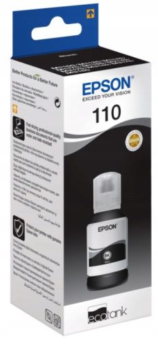  Epson EcoTank 110 C13T03P14A черно мастило (черно)