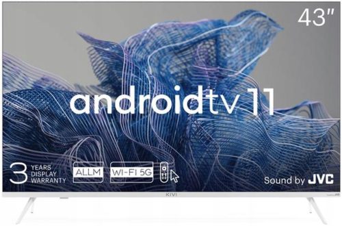  KIVI 43U750NW 43" LED 4K UHD Android TV ДОПЪЛНИТЕЛНА СИГУРНОСТ!