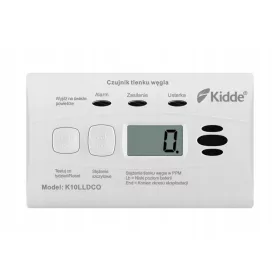    Kidde K10LLDCO Детектор за въглероден оксид с дисплей