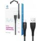  Korgy ALB20 USB-A - Lightning кабел 2м черен
