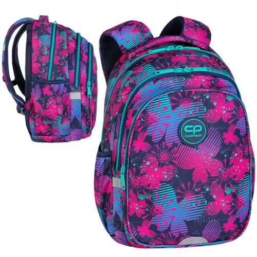 Ученическа раница CoolPack Jerry, 19 литра, с три отделения и отразителни елементи