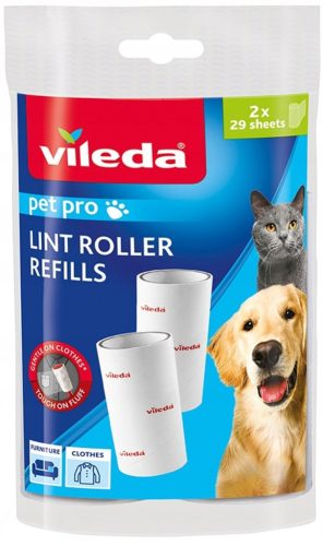  Vileda pet pro резервна вложка за тапицерия, дрехи и обезкосмяване