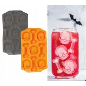  Форма за лед Skulls and Bones за Хелоуин