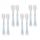  8x Pink BRUSH-BABY глави за четки за зъби BabySonicPRO 1-6 години смяна