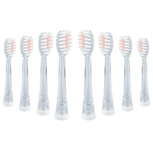  8x SEAGO SG977 глави за звукова четка за зъби 1-6 години розови заместители