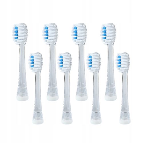  8x сини глави за четки за зъби NENO Denti за деца 1-6 г. за смяна