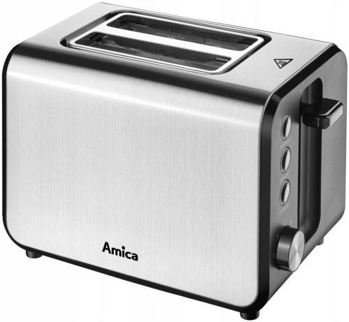  Тостер Amica TM3030 950W 7 нива на препичане Функция за препичане Тава Сребърна