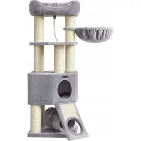    Висока стъргалка, легло, постелки за драскане, стъргалка, Feandrea tower 101 - 160 см