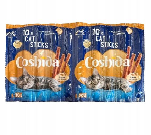  Coshida котешки пръчици с птиче месо и черен дроб 10 бр