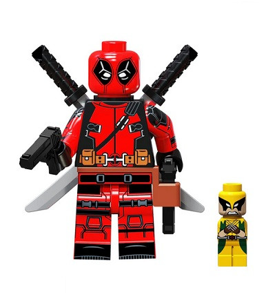  Фигура на блокове Deadpool mini Wolverine