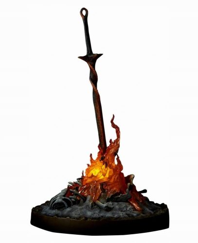  LED Bonfire Demon's Souls Dark Souls огън 28 см
