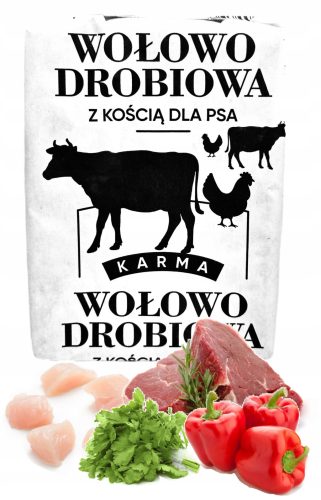  10 КГ ЗАМРАЗЕНО МЕСО ЗА КУЧЕТА ГОВЕЖДО, ПТИЧЕ МЕСО, ОБЕЗКОСТЕНО ГОВЕЖДО, БАРФ ХРАНА