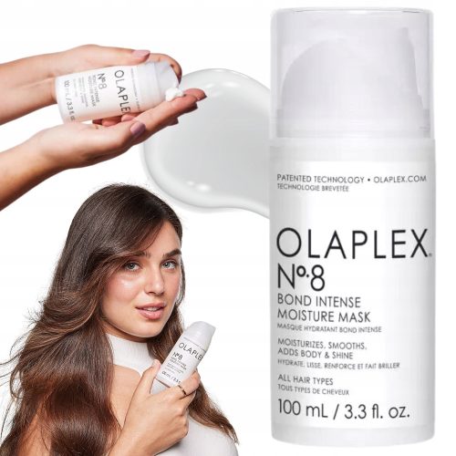  OLAPLEX NO.8 BOND ИНТЕНЗИВНА ОВЛАЖНЯВАЩА МАСКА ЗА КОСА 100 мл