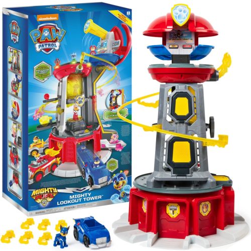  Spin Master Paw Patrol Комплект космическо куче Мощна кула за наблюдение 84 см