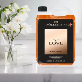    LOVE PRIJA ШАМПОАН И ДУШ ГЕЛЕН ЖЕНШЕН 2в1 5Л BEST4TECH PREMIUM