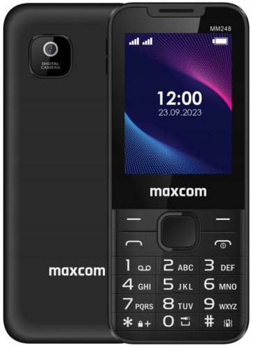  Мобилен телефон Maxcom MM248 4 MB 4G (LTE) черен