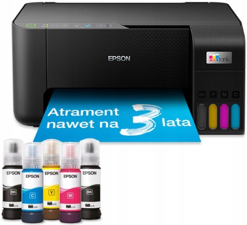  Многофункционален мастиленоструен принтер Epson EcoTank L3270 (цветен).