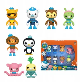    8 ОРИГИНАЛНИ ПОДВИЖНИ ФИГУРКИ КОМПЛЕКТ MOOSE TOYS 7 см Подаръци за деца