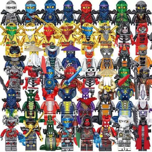  Фигури на нинджа Ninjago комплект от 48 бр