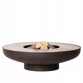    POA 75 ГРАДИНСКИ ОГЪН С ДЪСКА ДЪСКА СКАРА КУПА ЗА ЛАГЕРЕН ОГЪН БОЯДИСАНА