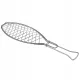  Стоманена решетка за грил Kuchenprofi Easy fish
