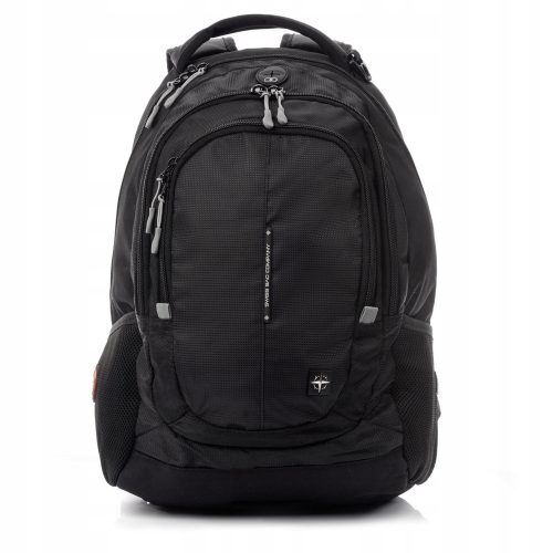 Раница за лаптоп SwissBag B2S, 15.6", Черна, 34 л, Лека и Практична