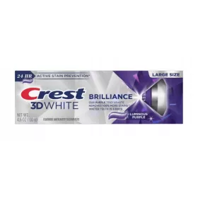    CREST 3D WHITE Brilliance Luminous Purple 130 грама паста за зъби